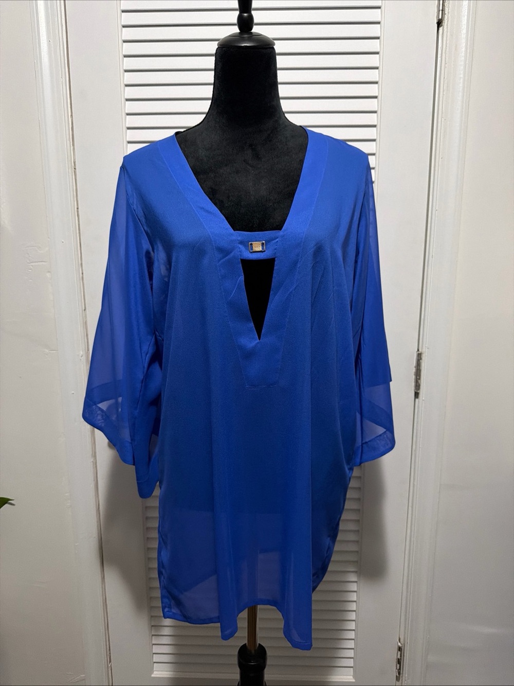 Wolford Blue Beach Tunic/Cover Up Size XS/S